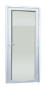 Ver imagem 1 de Porta 1 Vidro Temp. PVC 216 x 90 e.Brimak