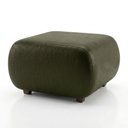 Ver imagem 6 de Puff Decorativo para Sala Orgânico Nara 60 cm Base Fixa Sintetico PU D03 - D'Rossi