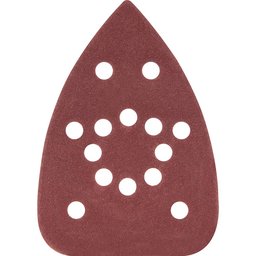 Lixa Delta Costado em Pluma 140x140x93mm G100 10 pçs Vonder - 1