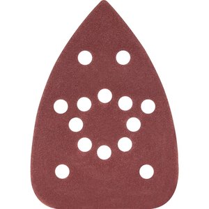 Lixa Delta Costado em Pluma 140x140x93mm G100 10 pçs Vonder