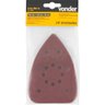 Lixa Delta Costado em Pluma 140x140x93mm G100 10 pçs Vonder - 4