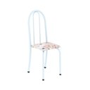 Ver imagem 5 de Conjunto de Mesa Tubular 120x75cm Tampo em Vidro com 4 Cadeiras Iris B