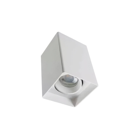 Kit 8 Spot de Sobrepor Quadrat C/ 8 Lâmpada Led Mr16 - Branco - Branco Neutro