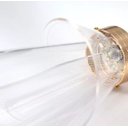 Ver mais imagens de Lustre Pendente Led 5w Véu Dourado Acrílico Multicor Bivolt