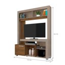 Ver imagem 2 de Home para TV Mistral 42 Polegadas 136cm MDP Nichos Fendi Casah