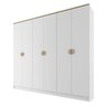 Guarda-Roupa Casal 100% Mdf Bp 6 Portas 4 Gavetas Asti - 3