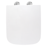 Tampa de Vaso Sanitário Quadra para Bacia Deca Fecha Suave e Click Soft Close com Amortecedor 1.6gpf - 1