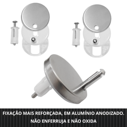 Tampa de Vaso Sanitário Quadra para Bacia Deca Fecha Suave e Click Soft Close com Amortecedor 1.6gpf - 5