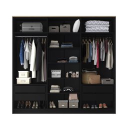 Guarda-Roupa Casal 100% Mdf Bp 6 Portas 4 Gavetas Asti - 3