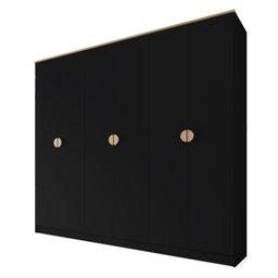 Guarda-Roupa Casal 100% Mdf Bp 6 Portas 4 Gavetas Asti - 4