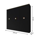 Ver imagem 5 de Guarda-Roupa Casal 100% Mdf Bp 6 Portas 4 Gavetas Asti