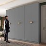 Guarda-Roupa Casal 100% Mdf Bp 6 Portas 4 Gavetas Asti - 2