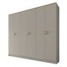 Guarda-Roupa Casal 100% Mdf Bp 6 Portas 4 Gavetas Asti - 4