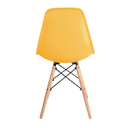 Ver imagem 5 de Conjunto com 2 Cadeiras Eames Amarela - Base Madeira Natural
