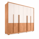 Ver imagem 1 de Guarda-Roupa Casal Hopper 2.7 Caemmun com 6 Portas e 6 Gavetas
