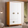 Guarda-roupa 3 Portas e 2 Gavetas - 1