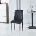 Ver imagem 3 de Conjunto com 4 Cadeiras V1006 90x44x53 cm Preto