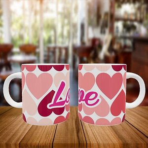 Caneca Personalizada Namorados Love Amor