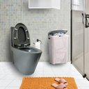 Ver imagem 2 de Vaso Sanitário Monobloco Caixa Acoplada Privada Atenas