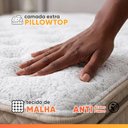 Ver imagem 3 de Colchão King Espuma Pillow Top Lord 193x203x30cm Herval - Suporta até 150 kg por Pessoa