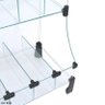 Baleiro Expositor Modulado em Vidro - 0,40 X 1,20 X 0,30 - 4
