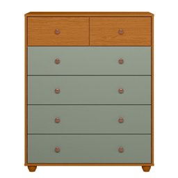 Cômoda 6 Gavetas Vittoria 110x90x41 Cm - 4