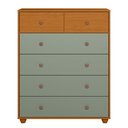 Ver imagem 4 de Cômoda 6 Gavetas Vittoria 110x90x41 Cm