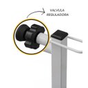 Ver imagem 4 de Grade Portão Proteção Pet Cachorro Criança Cães:branco