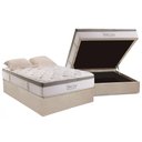 Ver imagem 1 de Cama Box Baú Casal: Colchão Molas Herval MasterPocket Ensacadas Monte Carlo HR Visco + Base CRC Sued