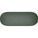 Ver imagem 2 de Kit 02 Puffs Decorativos Orgânicos para Living Quarto 160cm Doha W01 Couríssimo Verde Musgo - Lyam