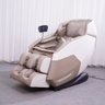 Poltrona de Massagem Elétrica Reclinação Gravidade Zero 3d Marvin Tela Lcd Pu Bege G94 - Gran Belo - 2