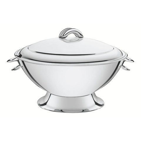 Sopeira Tramontina Service em Aço Inox com Tampa 24 cm 2,75 L