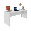 Ver mais imagens de Conjunto 2 Peças com Escrivaninha Mesa Escritório ME4185 e Gaveteiro ME4108 180cm Branco