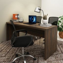 Kit 2 Peças com Mesa para Escritório ME4185 e Gaveteiro ME4108 - 11