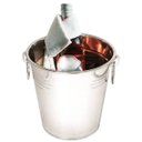 Ver imagem 2 de Balde de Gelo Inox 4,5 Litros Bebida Cerveja Drink Vinho Festa Evento Comemoraçao Aniversario Reunia