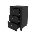 Ver imagem 5 de Kit 2 Peças com Escrivaninha Mesa Escritório ME4185 e Gaveteiro ME4108