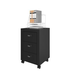 Kit 2 Peças com Mesa para Escritório ME4185 e Gaveteiro ME4108 - 3