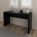 Ver imagem 7 de Conjunto 2 Peças com Escrivaninha Mesa Escritório ME4135 e Gaveteiro ME4108 127cm Preto