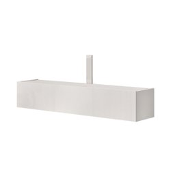 Rack Suspenso New Future 1 Porta Dj Móveis Branco - 3