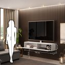 Ver imagem 6 de Rack Suspenso New Future 1 Porta Dj Móveis Branco