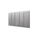 Ver imagem 1 de Placas Cabeceira Solteiro 100cm X 60cm 5 Placas Suede Cinza