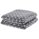 Ver imagem 1 de Manta Queen Balls Microfibra Decorativa Cinza Lilly Home Enxovais Manta Balls