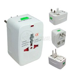 Adaptador Tomada Universal Padrão 150 Países Uk Europa Eua Asia Viagem Bivolt 110/220 Bivolt Aio - 1