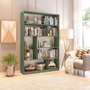 Ver imagem 5 de Estante de Livros 120 cm X 180 cm 4 Prateleiras Seattle Yescasa Verde