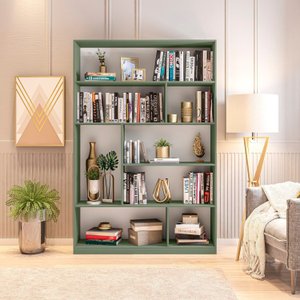 Estante para Livros 180cmx120cm 4 Prateleiras Seattle