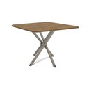 Ver imagem 1 de Mesa de Sala Jantar Volga C- Tampo 90cm Niquel-nogueira - Kappesberg