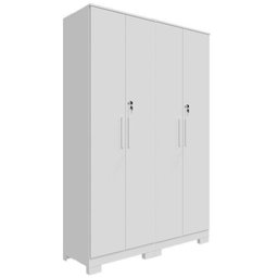 Conjunto de Armário Multiuso 2 Peças 100% Mdf Prisma Espresso Móveis - 2