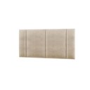 Ver imagem 4 de Cabeceira Cama Box Estofada Casal 1,40 Linho Bege com LED