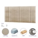 Ver imagem 6 de Cabeceira Casal Estofada com Led - Linho Bege