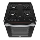 Ver imagem 2 de Fogão de Embutir 4 Bocas Preto com Mesa de Vidro Dako Diplomata Grill Bivolt